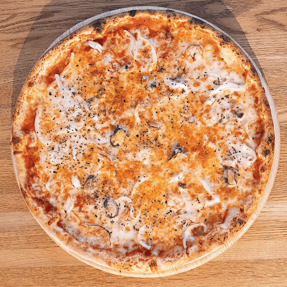 Пицца Морской коктейль