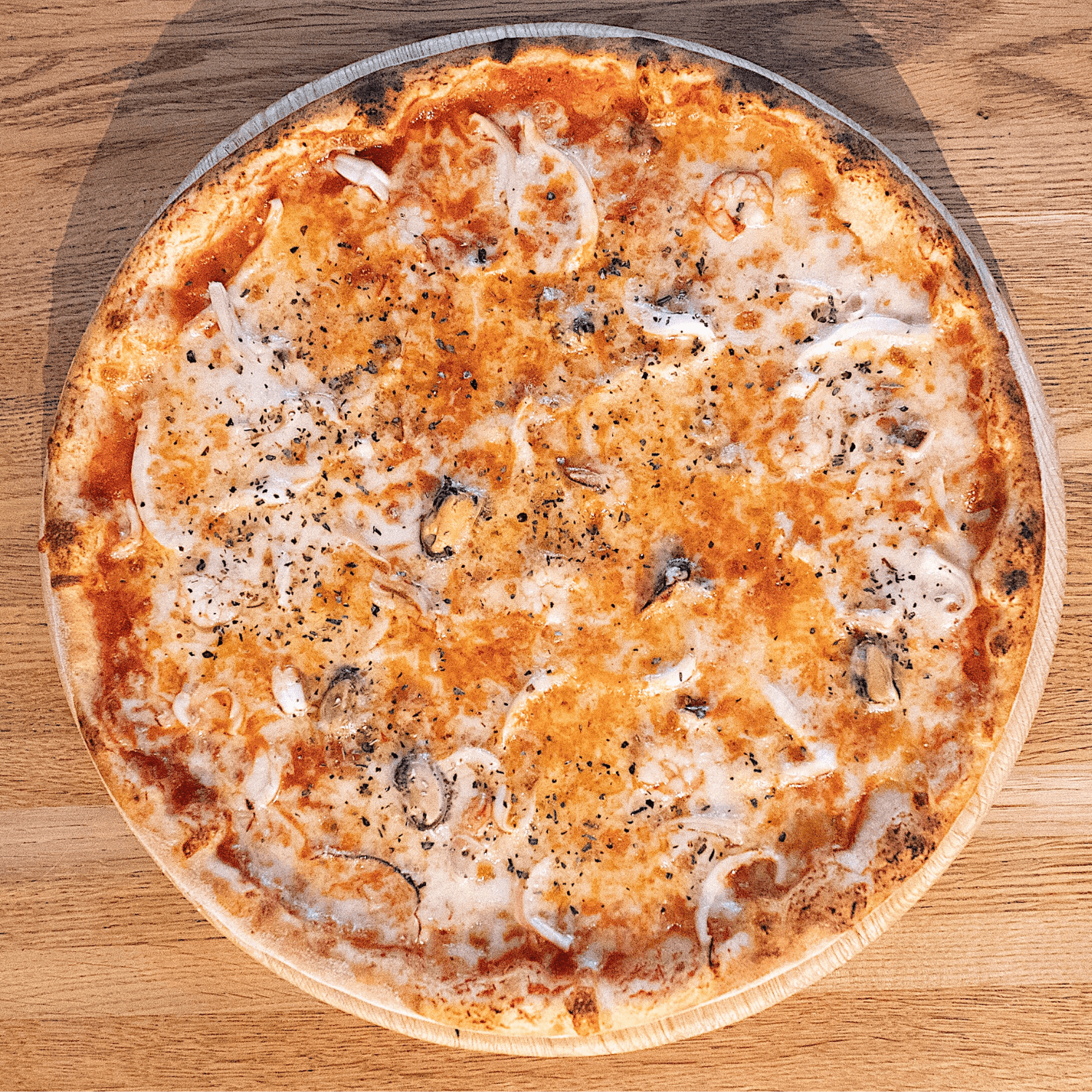 Пицца Морской коктейль